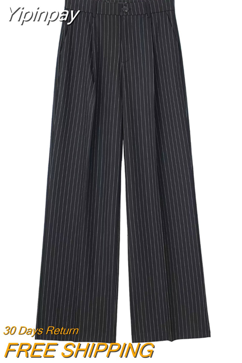 Yipinpay 2023 Baggy Pants Woman Multicolour High Waist Pants For Women Office Casual Wide Leg Trousers Women Summer Women's Pants