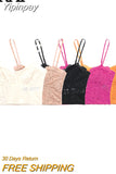 Yipinpay 2023 Lace Corset Top Female Black Crop Top Women Cut Out Sexy Tank Top Woman Orange Rosy Backless Summer Bustier Tops Y2k