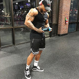 Yipinpay 2023 Men's Casual Shorts Summer New Running Fitness Fast-drying Trend Short Pants Loose Basketball Training Pants