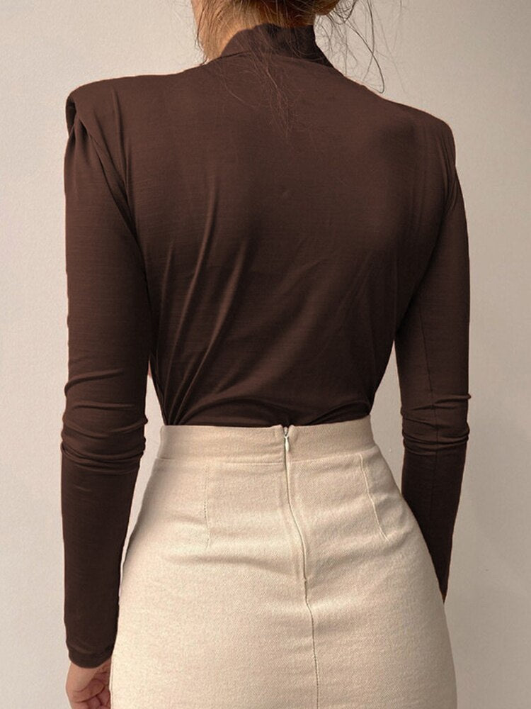 Yipinpay Autumn Black Long Sleeve Bodysuit Women Tops 2023 V Neck Bodycon Sexy Body Overalls Femme Elegant Night Party Bodysuits