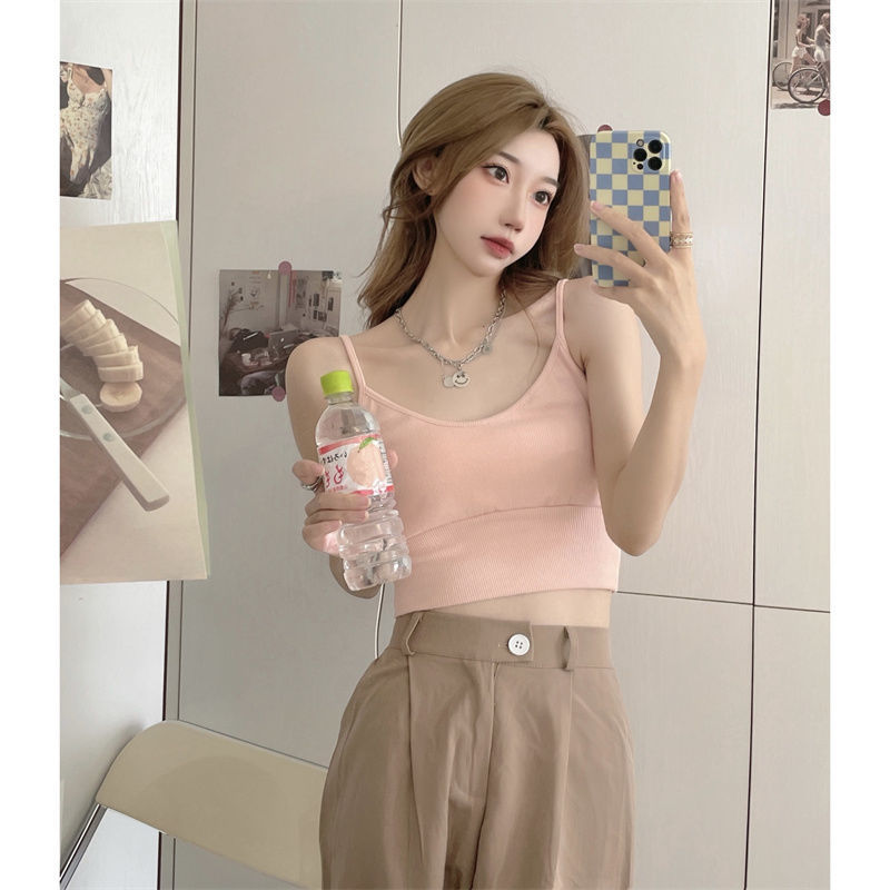 Yipinpay Two Piece Suit Hoodies Women Korean Loose Bat Sleeve Tops Fashion Popular Crop Sweatshirts+Camis Female