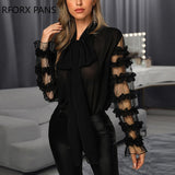 Yipinpay Neck Long Sleeve Blouse Womens Tops and Blouses