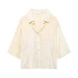 Yipinpay Loose Shirt 4786046 Jacquard Casual Pants 4786060 Suit