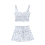 Yipinpay New Laminated Decorative Silk Satin Blouse 2542371 Half Skirt 6929412