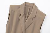 Yipinpay New Autumn Style Double-Breasted Dress With Belt Trench Coat 1165193
