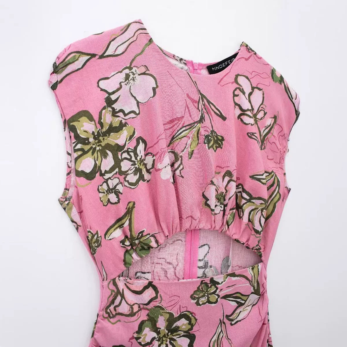 Yipinpay Blended Print Dress In Spring 3067737
