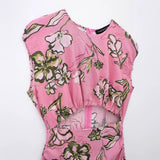 Yipinpay Blended Print Dress In Spring 3067737