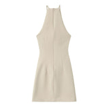 Yipinpay New Open Design Short Sleeveless Dress 3558777
