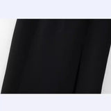Yipinpay New Open Design Crepe Asymmetrical Medium Length Dress 2452536