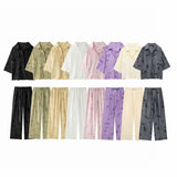 Yipinpay Loose Shirt 4786046 Jacquard Casual Pants 4786060 Suit