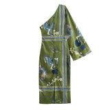 Yipinpay New Street Style Series Printed Asymmetrical Dress 2871138