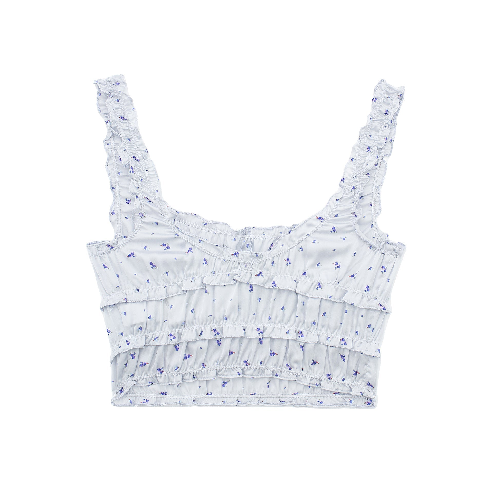 Yipinpay New Laminated Decorative Silk Satin Blouse 2542371 Half Skirt 6929412