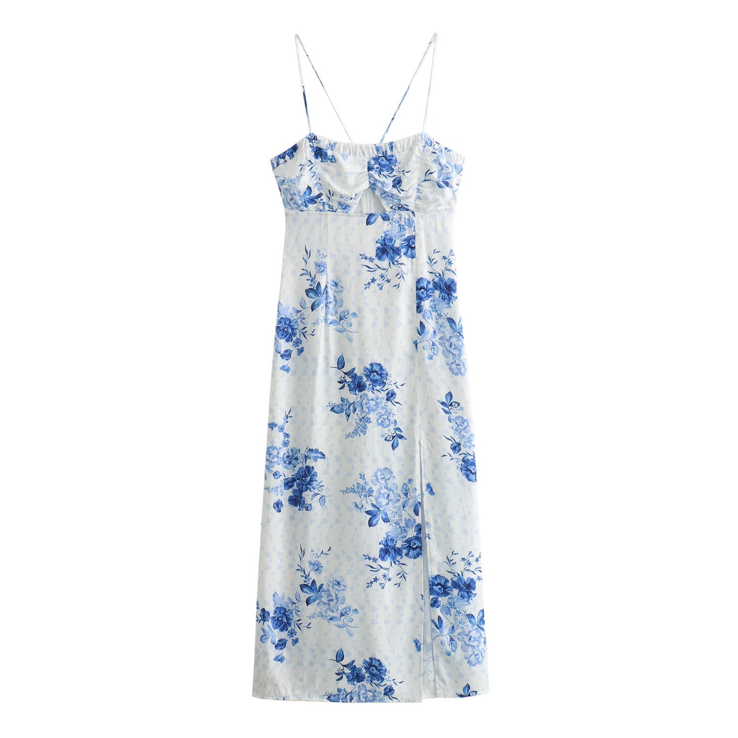 Yipinpay Spring Flower Printed Underwear Dress 2492055
