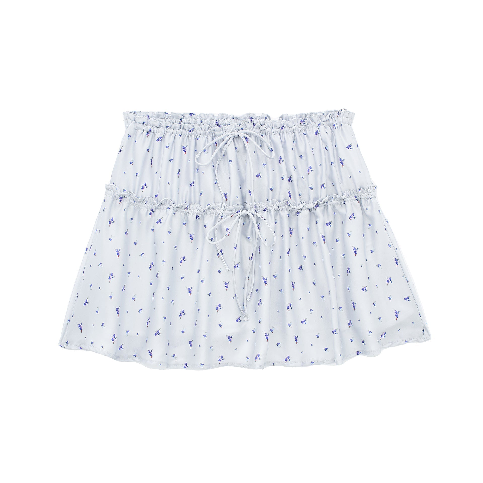 Yipinpay New Laminated Decorative Silk Satin Blouse 2542371 Half Skirt 6929412