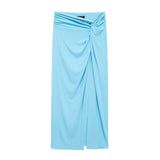 Yipinpay New Pleated Neck Jumpsuit 4772004 Knot Flute Skirt 4764408