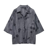 Yipinpay Loose Shirt 4786046 Jacquard Casual Pants 4786060 Suit