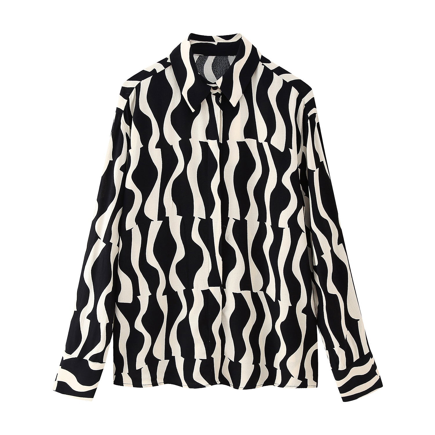 Yipinpay Spring Printed Leisure Shirt 9878056 Medium Skirt 9878053