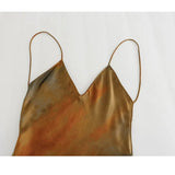 Yipinpay 2023 Satin Backless Dress Woman Print Slip Long Dress Women Summer Sexy Prom Evening Dresses Maxi Elegant Party Dresses