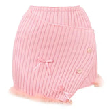Yipinpay Autumn Pink Knitted Suit Woman Kawaii Elegant Set Korea Fashion Clothing Woman Casual Sweater + Slim Bodycon Y2k Mini Skirt