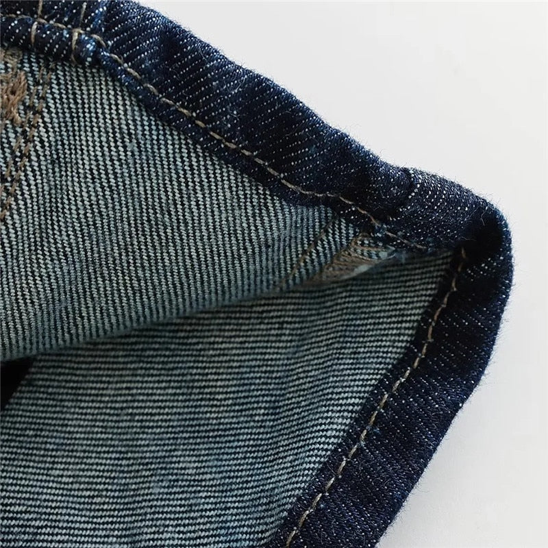 Yipinpay 2023 Denim Corset Top Female Summer Off Shoulder Tops For Women Blue Sleeveless Backless Bustier Top Woman Slit Sexy Tops
