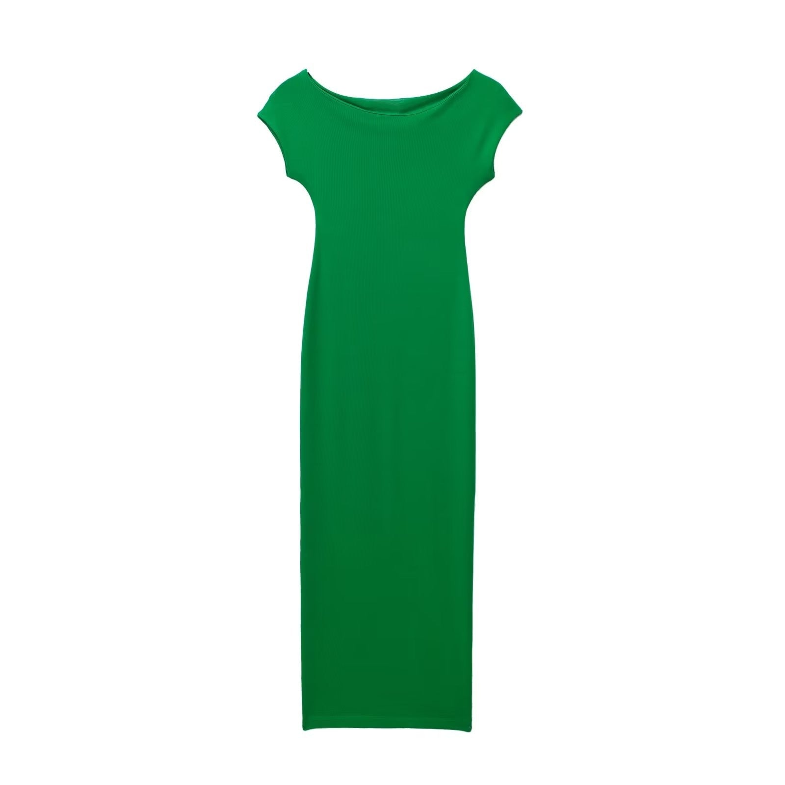 Yipinpay 2023 Black Long Dress Women Summer Bodycon Dress Women Short Sleeve Elegant Party Dresses Midi Evening Dresses For Prom