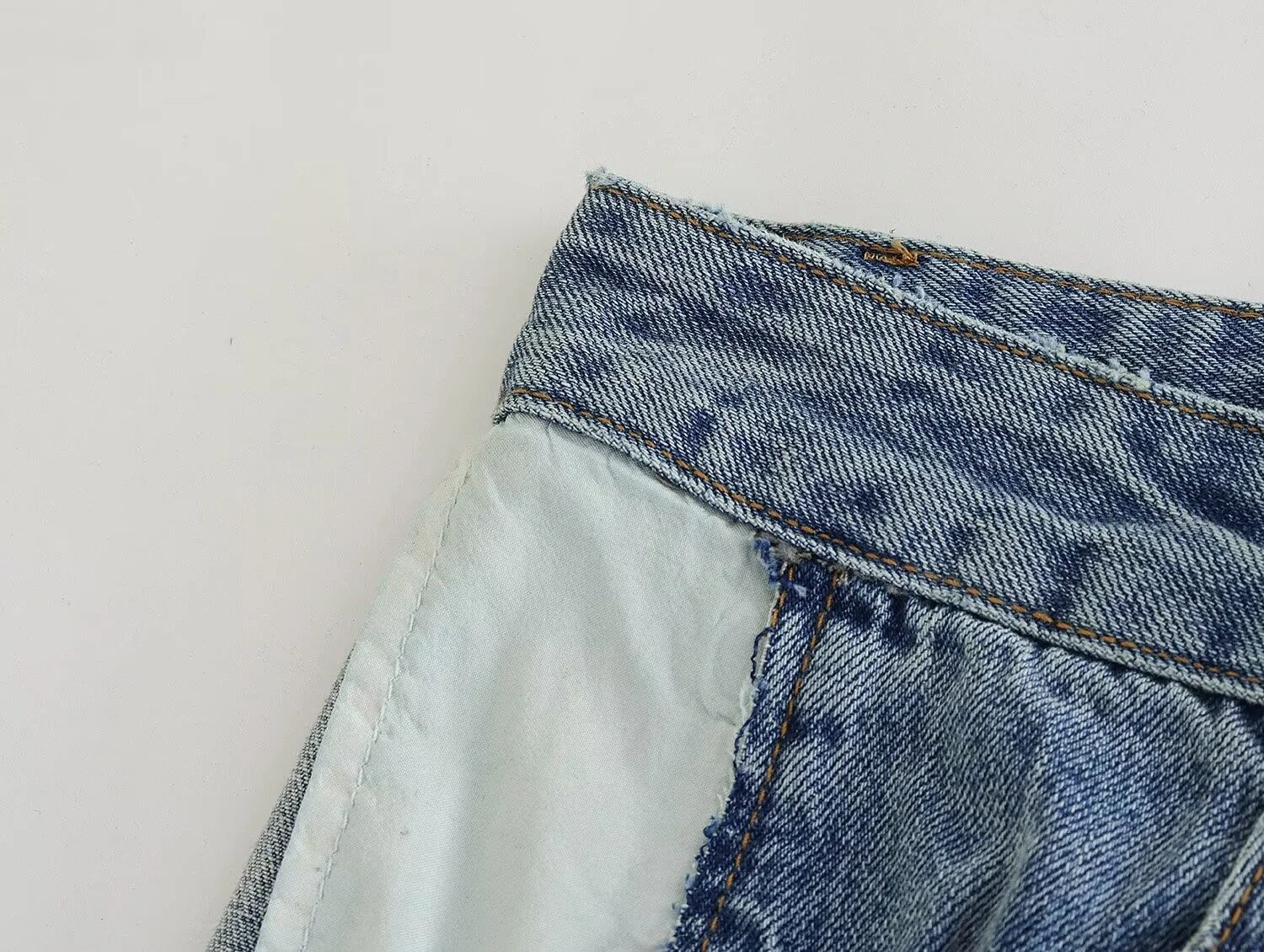 Yipinpay 2023 Jeans For Women Mid-Rise Denim Trousers Women Streetwear Y2k Pants Woman Fashion Asymmetric Frayed Hem Summer Pants