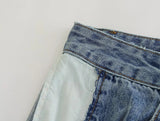 Yipinpay 2023 Jeans For Women Mid-Rise Denim Trousers Women Streetwear Y2k Pants Woman Fashion Asymmetric Frayed Hem Summer Pants