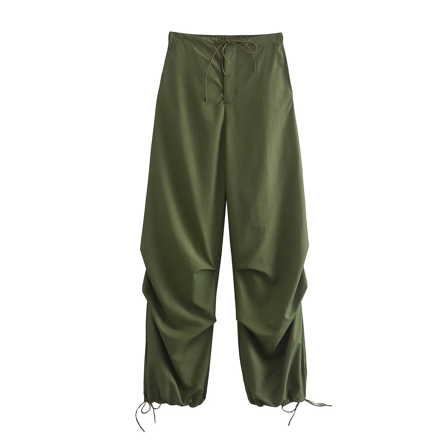 Yipinpay 2023 Parachute Pants For Women Multicolour Women's Cargo Trousers High Waist Baggy Pants Woman Streetwear Summer Pants