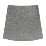 Yipinpay Autumn New Grey Casual Knitted Suits Sexy 2 Piece Skirt Set Woman Elegant Y2k Crop Tops + High Waist Slim Mini Skirt Korean