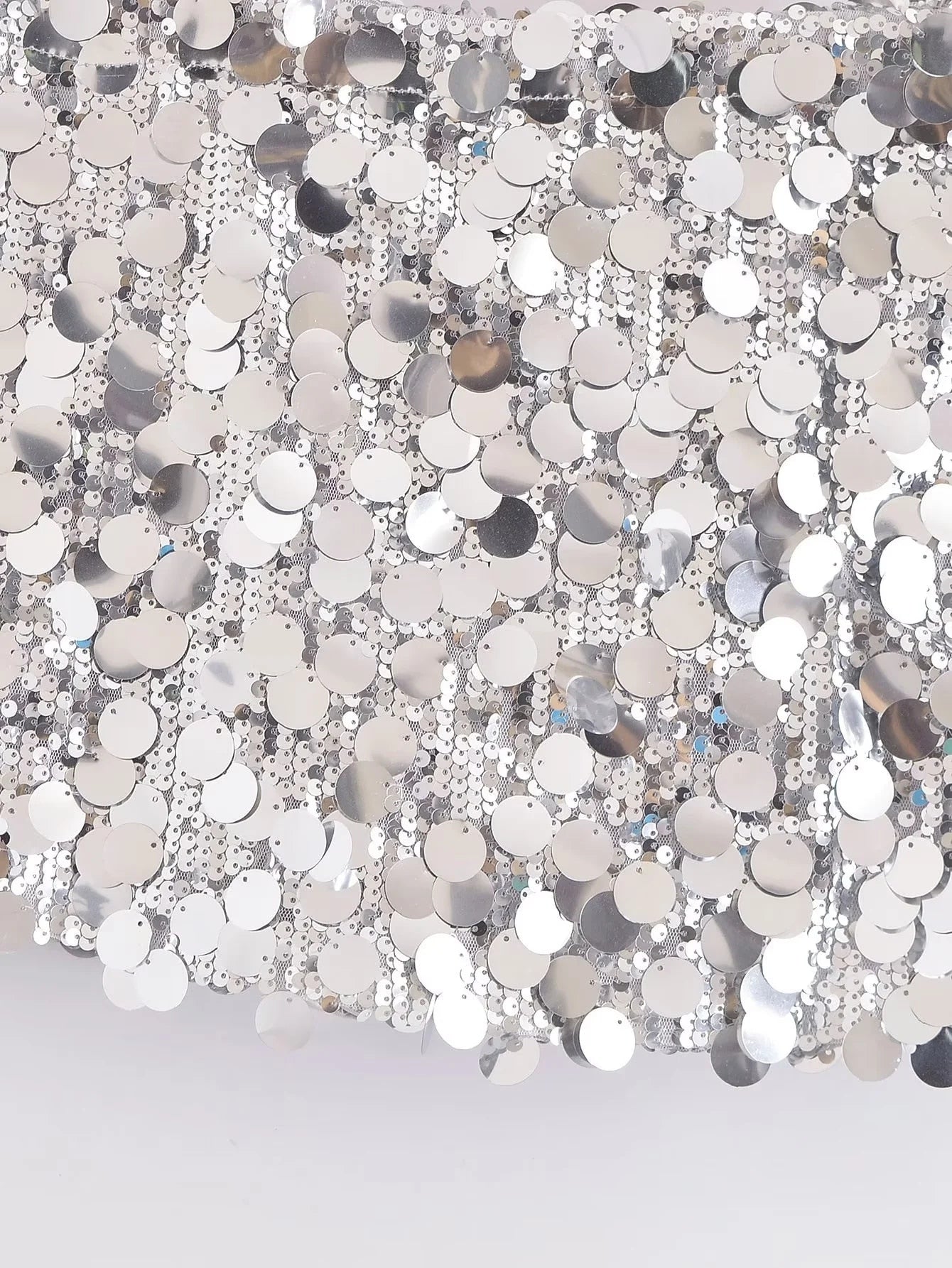 Yipinpay 2023 Sequin Skirt Women Glitter Silver Short Skirt Woman Fashion High Waist Mini Summer Skirts Shiny Sexy Women's Skirts