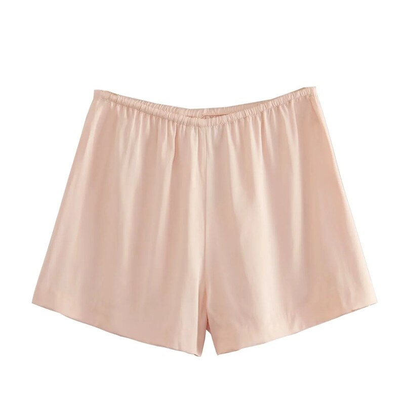 Yipinpay 2023 Pink Satin Top Female Asymmetric Off Shoulder Tops For Women Pleated Summer Sexy Tops Woman Sleevless Backless Top