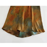 Yipinpay 2023 Satin Backless Dress Woman Print Slip Long Dress Women Summer Sexy Prom Evening Dresses Maxi Elegant Party Dresses