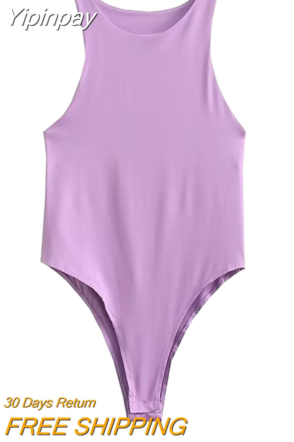 Yipinpay 2023 Fashion Bodysuit Women Summer Multicoloured O-Neck Sexy Woman Jumpsuit Tops Ladies Casual Skinny Bodysuit Romper