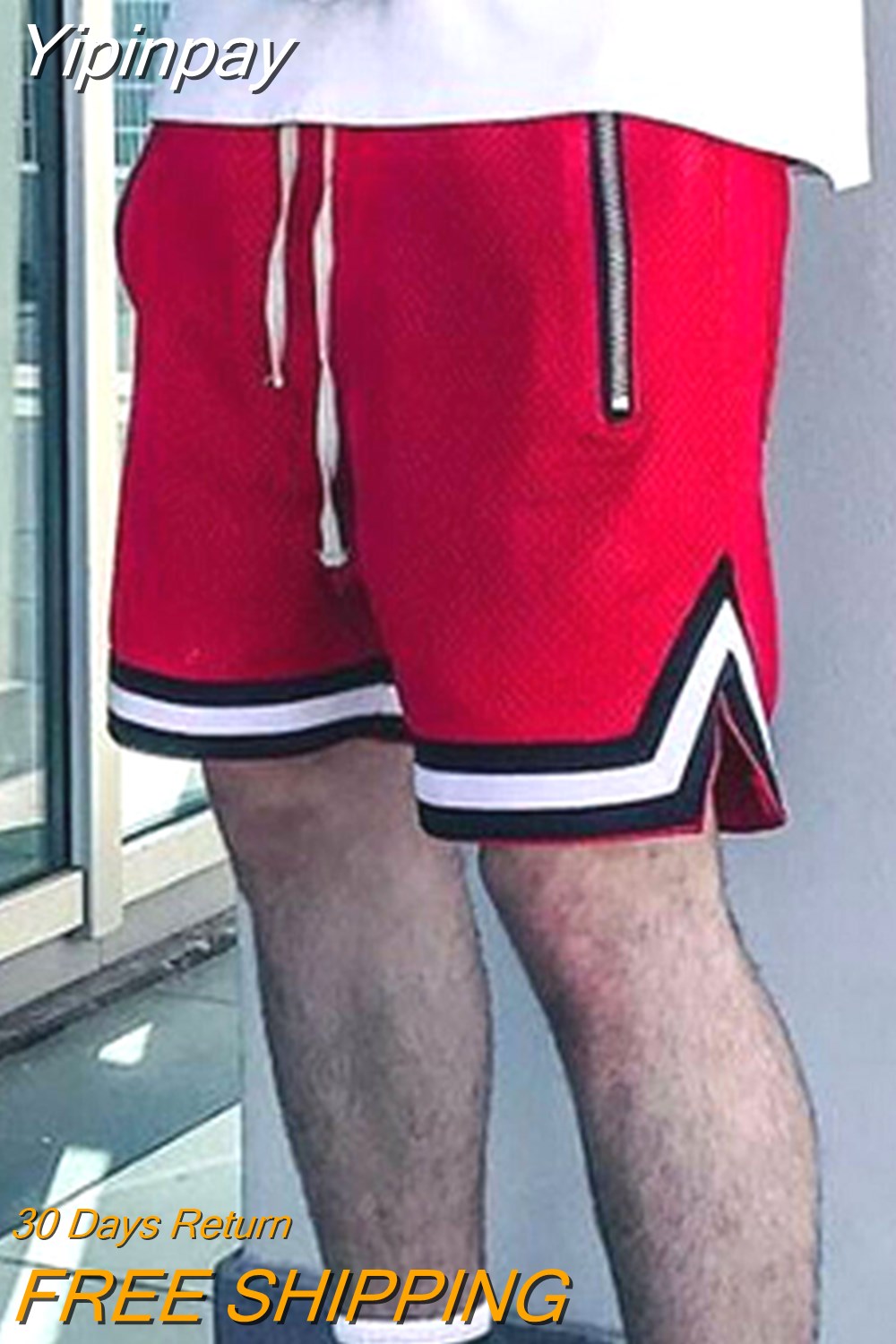 Yipinpay 2023 Men's Casual Shorts Summer New Running Fitness Fast-drying Trend Short Pants Loose Basketball Training Pants