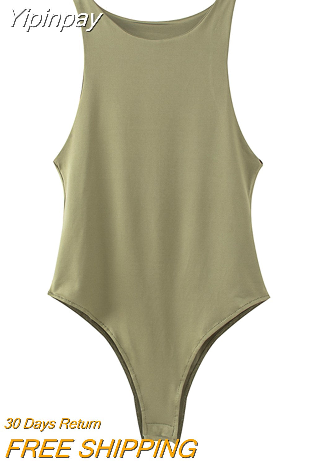 Yipinpay 2023 Fashion Bodysuit Women Summer Multicoloured O-Neck Sexy Woman Jumpsuit Tops Ladies Casual Skinny Bodysuit Romper