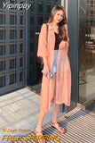 Yipinpay Summer Mid-length Women's Shirts and Blouses Fashion Sunscreen Clothing Thin Cardigan Chiffon Beach Top Oversized Shirts