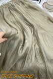 yipinpay Irregular Fairy Skirt Women Korean Fashion 2023 Summer Pleated High Waist Skirts Girls Elegant White A-line Faldas