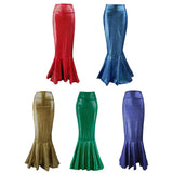 Yipinpay Fashionable Sexy Mermaid High-Waisted Fish Tail Half-Length Dress Is Specially Designed For Wi.