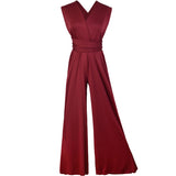 Yipinpay Popular Style Multi-Wear Multi-Rope Cross OL Sexy Bandage Jumpsuit Fashionable Women's Wear