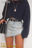 Yipinpay Autumn Spring Basic Crop Tops Solid Short Pullover Ladies Women Long Sleeve Crew Collar Sweatshirt Streetwear Clothes Casual