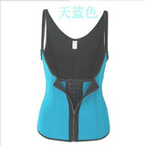 Yipinpay Chloroprene Rubber 3-Layer Cloth Beauty Body Acceptance Court Corset Buckle Sweating Vest Body Shaping Suit