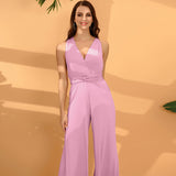 Yipinpay Popular Style Multi-Wear Multi-Rope Cross OL Sexy Bandage Jumpsuit Fashionable Women's Wear