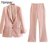 Yipinpay Elegant Women Solid Mid-Calf Dress 2023 Fashion Office Lady V-neck Party Vestidos Sleeveless Back Zipper Dresses Outwear