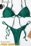 Yipinpay Summer Women Bikini Set Sexy Leopard Split 2 Piece Swimwear Woman Swimsuit with Lace High Waist Thong Bikini Beach Outfits