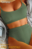 Yipinpay Women Swimsuit Female 2023 Women Swimwear Push Up Bikini High Waisted Bikini Set Swimming Suit Bathing Suits Bikinis Set