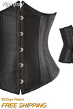 Yipinpay Plus size Women Underbust Corset Sexy Bustiers Workout Shape Body Belt Slimming Shapers Girdles Dropship Support