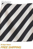 Yipinpay Fashion Striped Women's Skirt 2023 Summer Slim Skirts for Woman Chic Sexy Female Mini Short Skirt Ladies New In Skirts