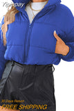 Yipinpay Winter Warm Clothes for Women 2023 2023 Luxury Jacket Padded Coat Puffer Cropped Short Down Coat New in Outwears Fashion