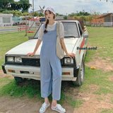 Yipinpay Summer Women Bodysuit Jumpsuit Sweet High waist Loose Oversize Overalls Fashion Casual female Playsuits 2023 NEW