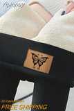 Yipinpay Fleece Lined Leggings Women Velvet Keep Warm Seamless Push Up Leggins Stretchy Tights Comfort Winter Women's Thermal Pants